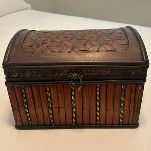 Wooden decorative box. NWOT.
